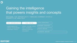Gaining the intelligence that powers insights and concepts